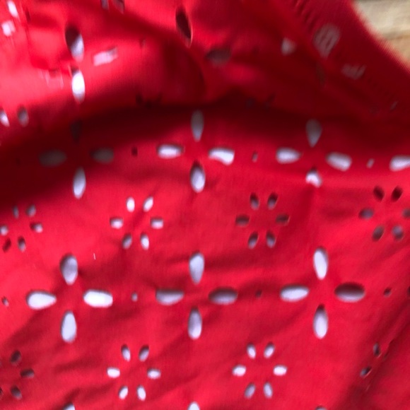 J. Crew laser cut bikini- Orange - Picture 5 of 7